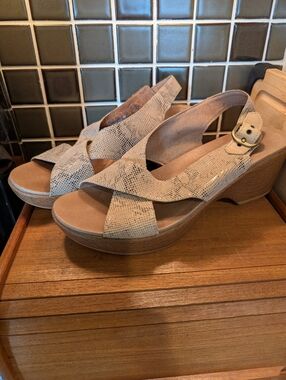 Dansko Leather Slingback Sandals,40